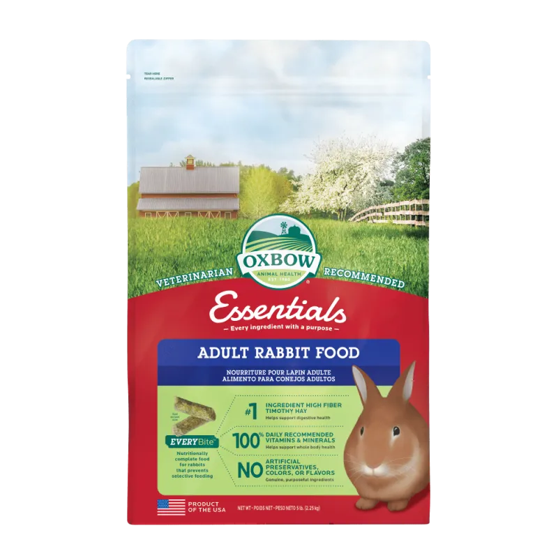 OXBOW ESSENTIALS ADULT RABBIT 5LB