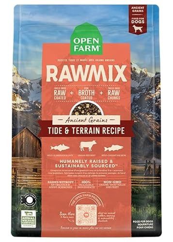 OPEN FARM DOG 20# RAWMIX ANCIENT GRAIN TIDE &amp; TERRAIN