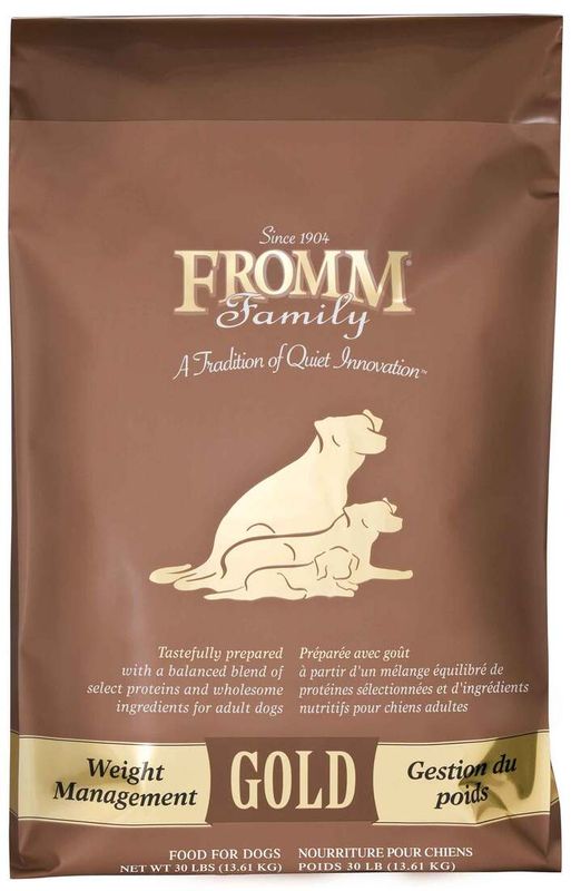 FROMM DOG 30# GOLD LARGE BREED WEIGHT MANAGEMENT