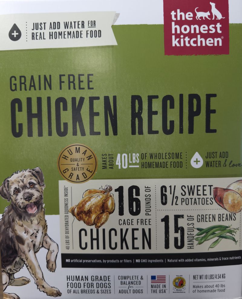 HONEST KITCHEN 10# GRAIN FREE CHICKEN