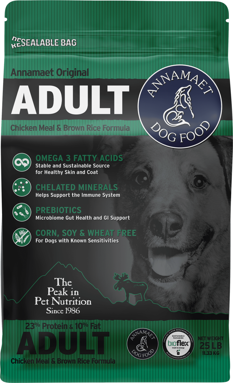 ANNAMAET DOG 25# ADULT 23%
