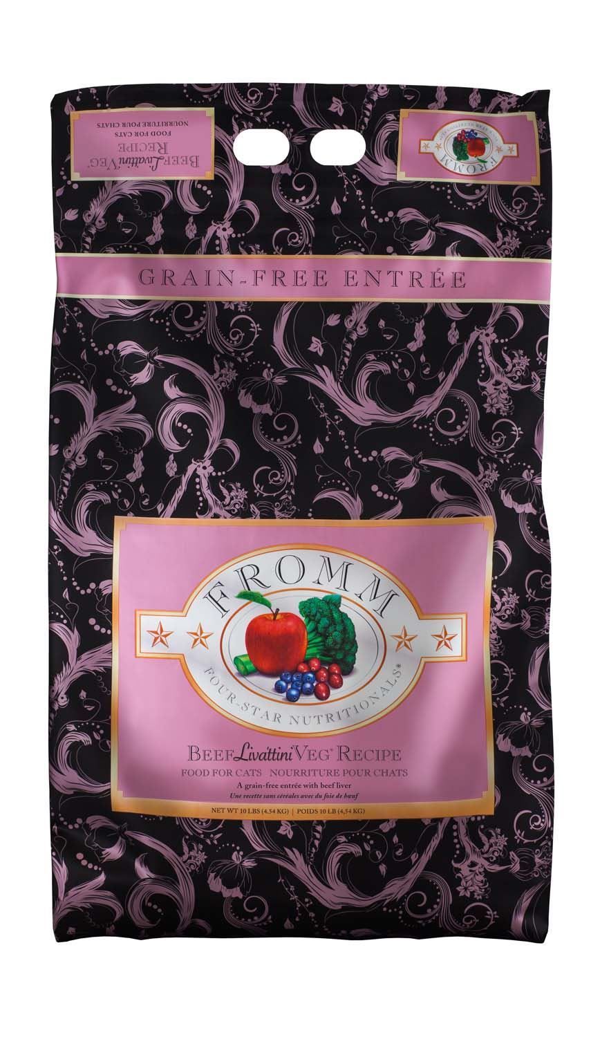 FROMM CAT 10# FOUR STAR BEEF LIVATTINI