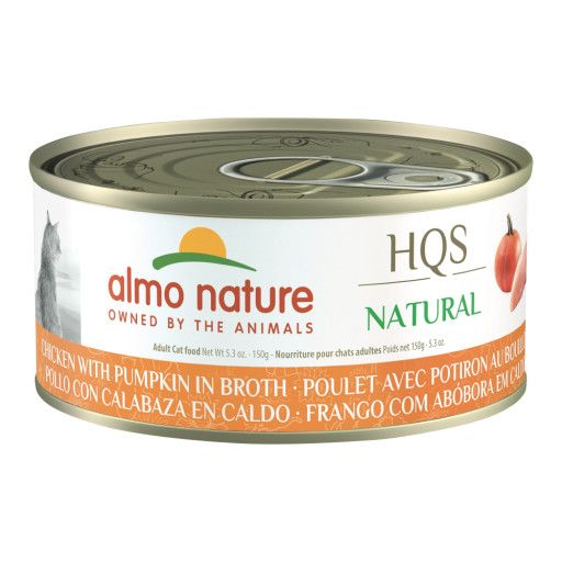 ALMO CAT NATURAL 5.3OZ CHICKEN W/ PUMPKIN