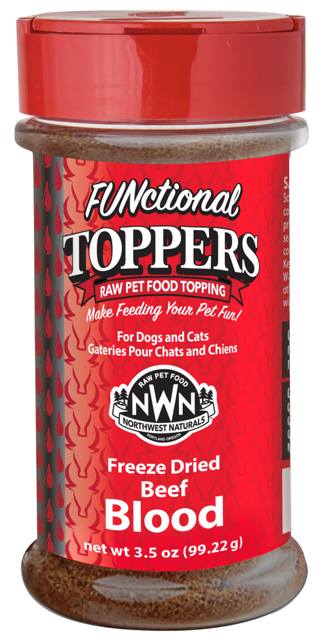 NORTHWEST NATURALS 3.5OZ BEEF BLOOD TOPPER