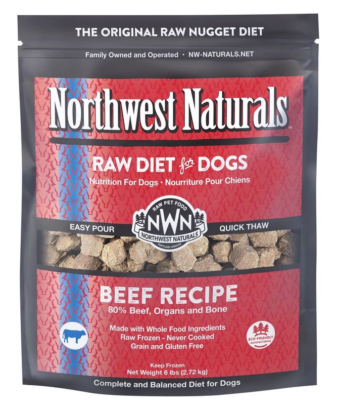 NORTHWEST NATURALS 6# FROZEN BEEF NUGGETS
