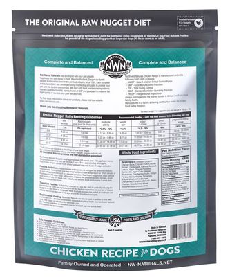 NORTHWEST NATURALS 6# FROZEN CHICKEN NUGGETS
