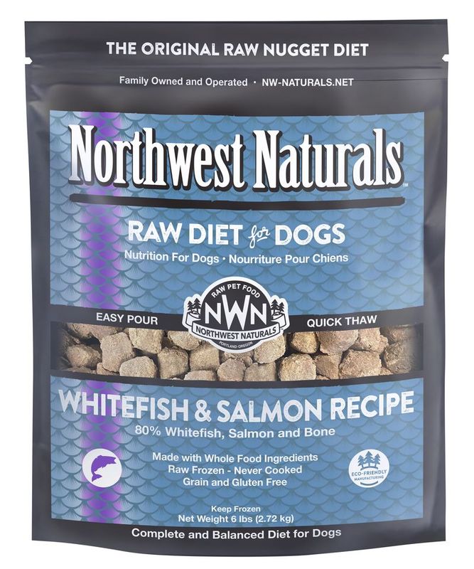 NORTHWEST NATURALS 6# WHITEFISH/SALMON NUGGETS