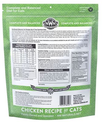 NORTHWEST NATURALS CAT FD 11OZ CHICKEN