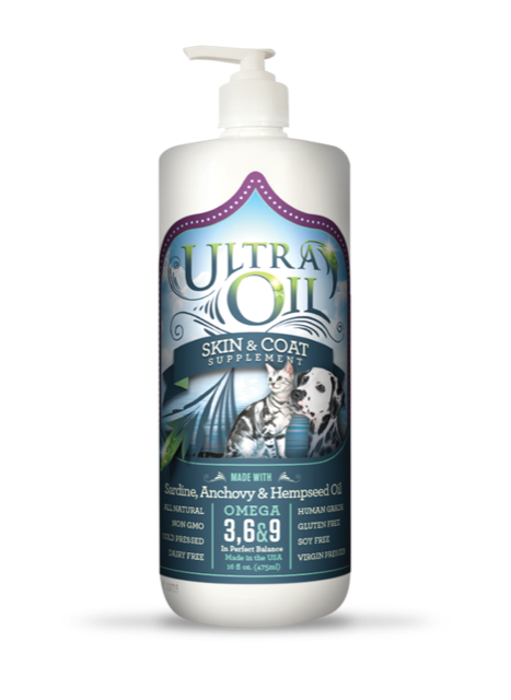ULTRA OIL SKIN &amp; COAT 8OZ