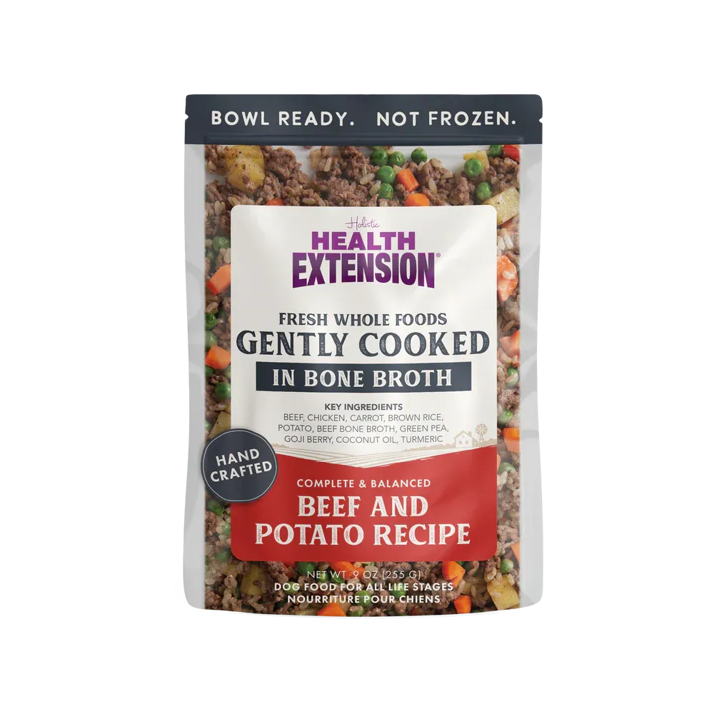 HEALTH EXTENSION 9OZ GENTLY COOKED BEEF &amp; POTATO