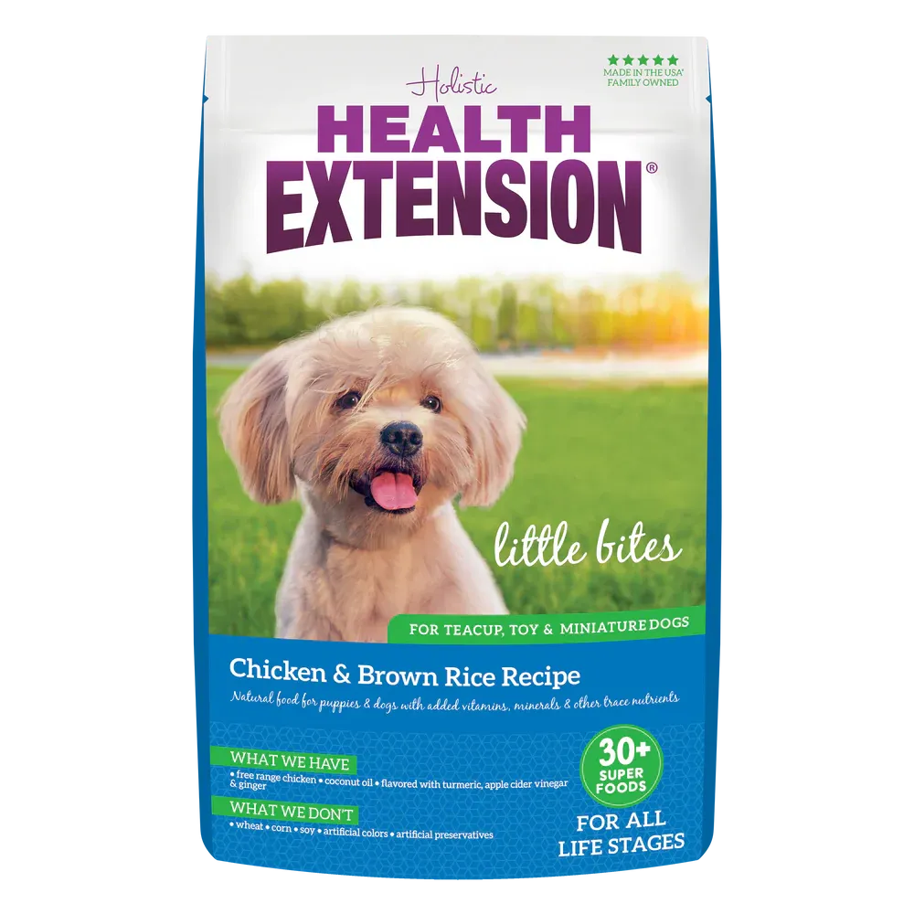 HEALTH EXTENSION LITTLE BITES  CHICKEN &amp; BROWN RICE 4LB