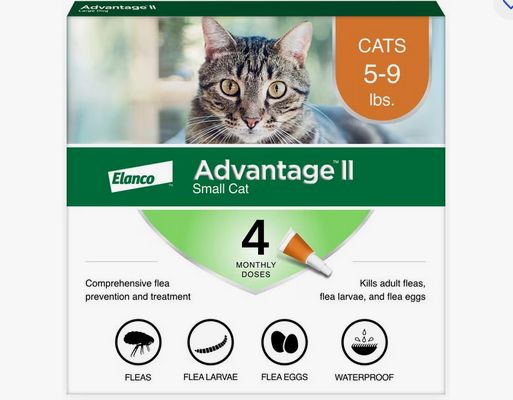 ADVANTAGE II CAT SM 5-9# 4PK