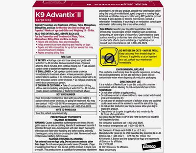 ADVANTIX DOG LARGE 21-55# RD 4PK