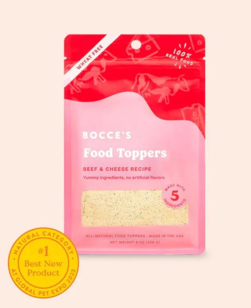 BOCCE DOG 8OZ TOPPER BEEF &amp; CHEESE