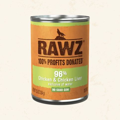 RAWZ 12.5OZ DOG CHICKEN &amp; LIVER