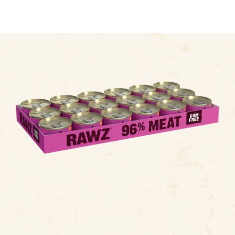 RAWZ CAT 18/3OZ RABBIT PATE CASE