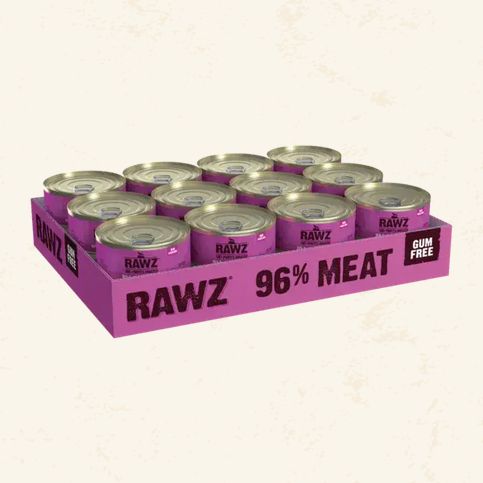 RAWZ CAT 24/5.5OZ DUCK &amp; DUCK LIVER PATE CASE