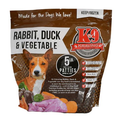 K9 KRAV 5# BAG  RABBIT &amp; DUCK