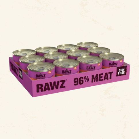 RAWZ CAT 24/5.5OZ RABBIT PATE CASE