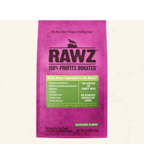 RAWZ CAT 3.5# CHICKEN &amp; TURKEY