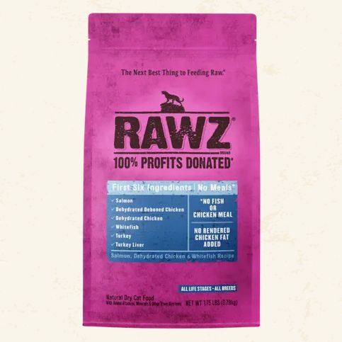 RAWZ CAT 3.5# SALMON/CHICKEN &amp; WHITEFISH