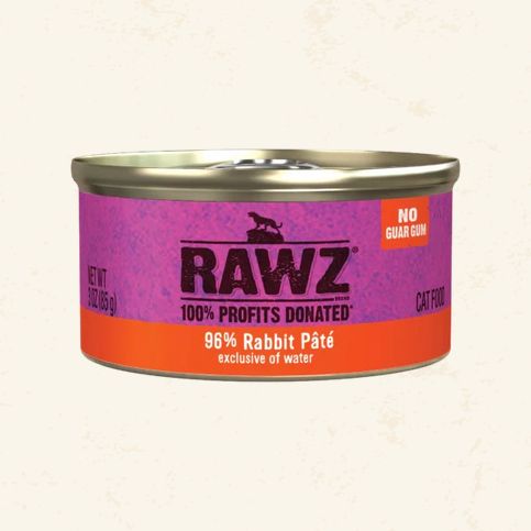 RAWZ CAT 3OZ RABBIT PATE