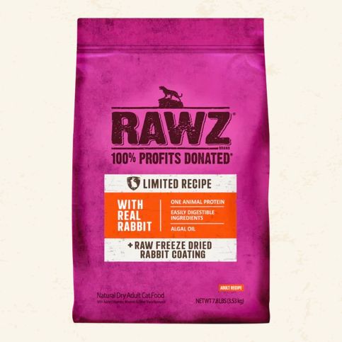 RAWZ CAT 7.8# LIMITED INGREDIENT RABBIT