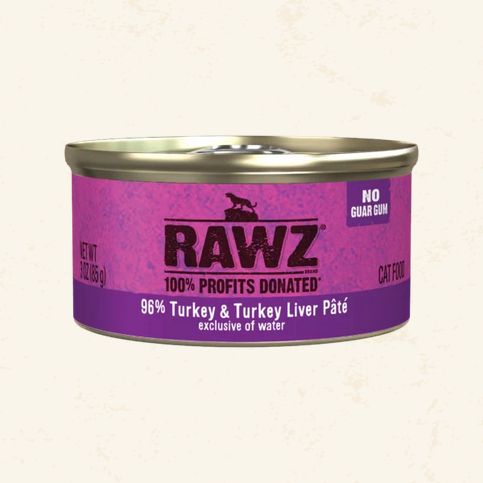 RAWZ CAT - TURKEY LIVER PATE 3OZ