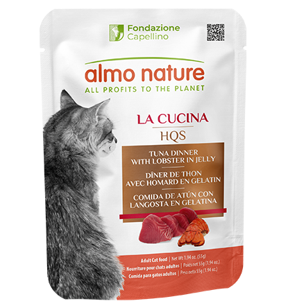 ALMO CAT 1.94OZ CAT LA CUCINA POUCH - TUNA &amp; LOBSTER