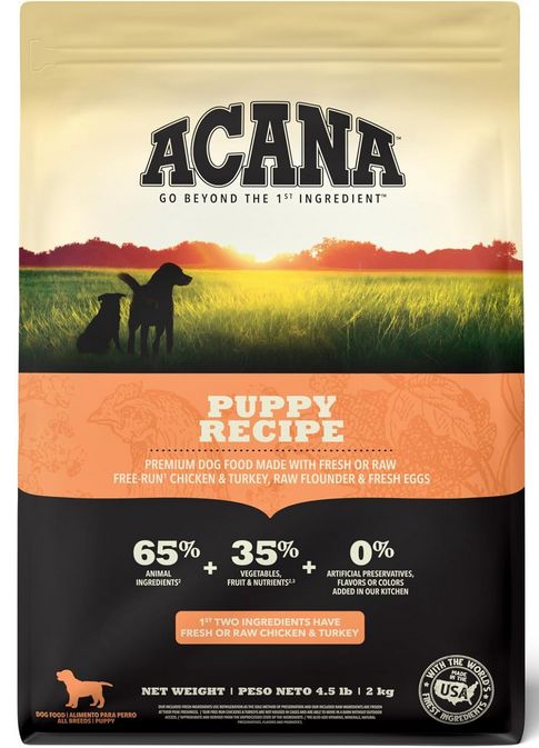 ACANA DOG 4.5# HERITAGE PUPPY &amp; JR