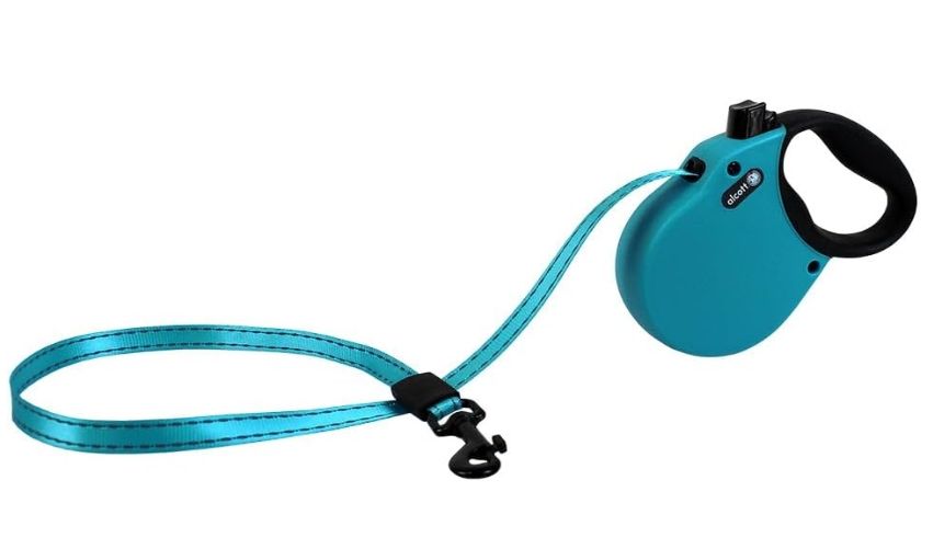 ALCOTT - RETRACTABLE LEASH - BLUE LARGE 24FT