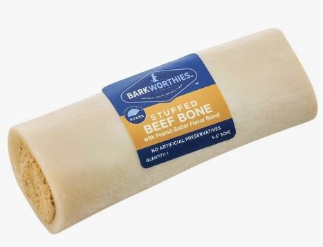 BARKWORTHIES - STUFFED SHIN - PEANUT BUTTER 5-6&quot;