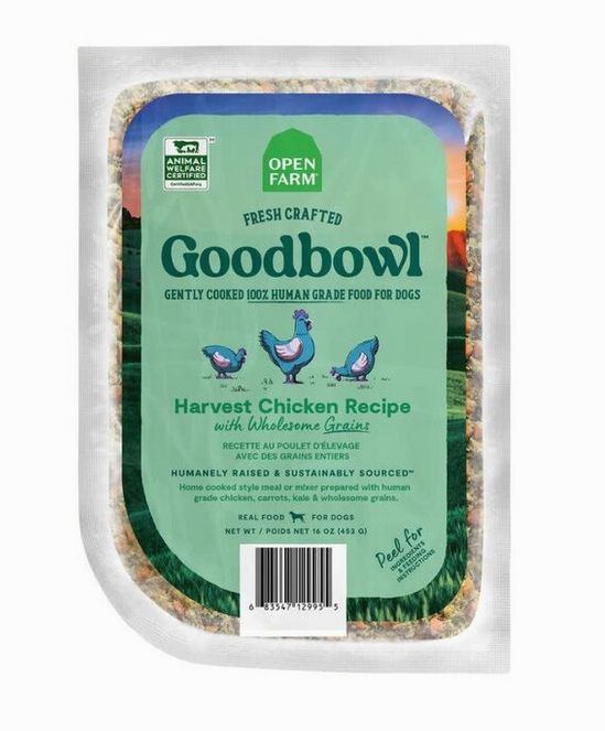 OPEN FARM DOG 16OZ GOOD BOWL CHICKEN