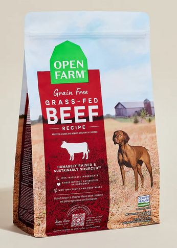OPEN FARM DOG 22# GRAIN FREE BEEF