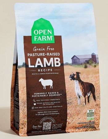 OPEN FARM DOG 22# GF PASTURE LAMB