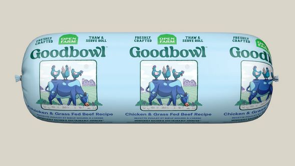 OPEN FARM DOG 28OZ GOOD BOWL CHICKEN BEEF