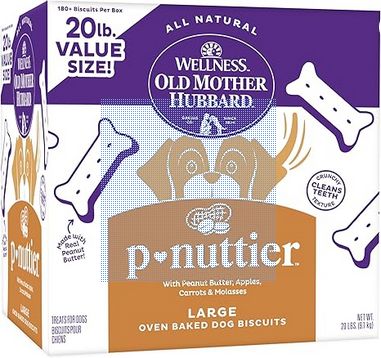 OLD MOTHER HUBBARD DOG 20# LARGE P-NUTTIER
