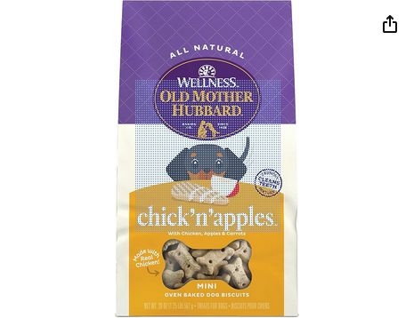 OLD MOTHER HUBBARD DOG 20OZ MINI CHICK&#39;N&#39;APPLES