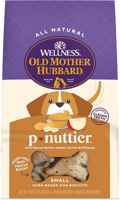 OLD MOTHER HUBBARD DOG 20OZ SMALL P-NUTTIER BISCUITS