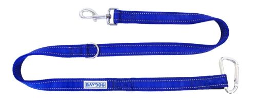 BAYDOG HUDSON LEASH 6'  BLUE