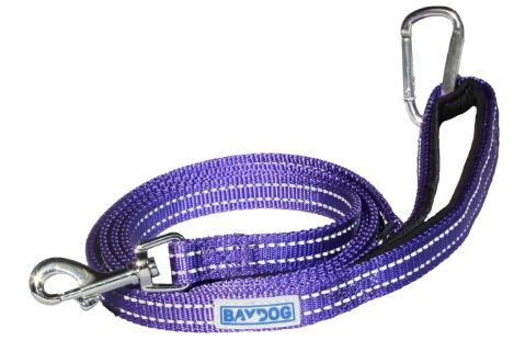 BAYDOG PENSACOLA LEASH 6&#39; PURPLE