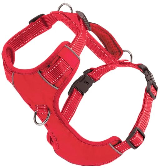BAYDOG CHESAPEAKE HARNESS RED MED