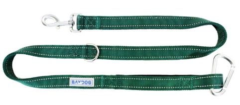 BAYDOG HUDSON  LEASH 6' GREEN