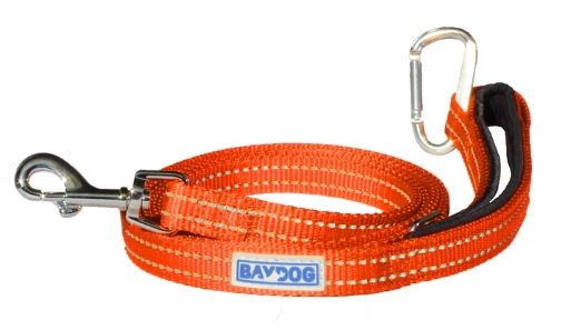 BAYDOG PENSECOLA LEASH 6&#39; ORANGE