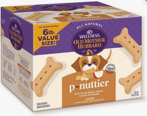 OLD MOTHER HUBBARD DOG 6# LARGE P-NUTTIER