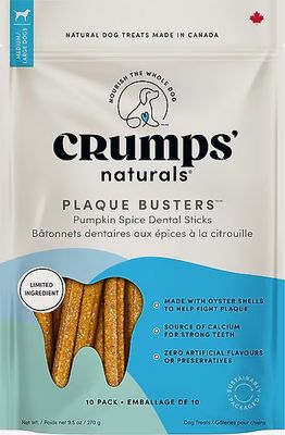 CRUMPS PLAQUE BUSTERS 8PK PUMPKIN SPICE