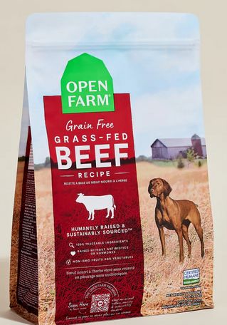 OPEN FARM DOG 4# GRAIN FREE  BEEF