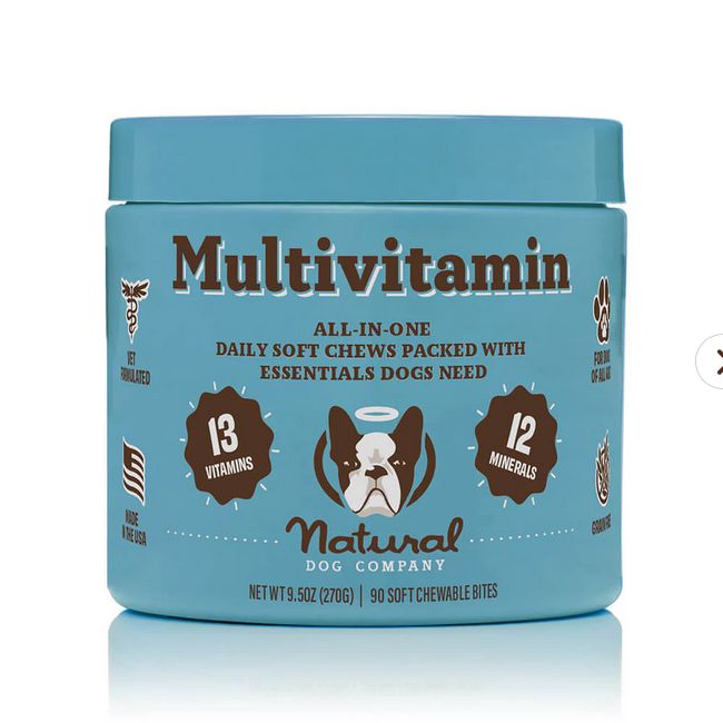 NATURAL DOG COMPANY - MULTI VITAMIN 90 COUNT
