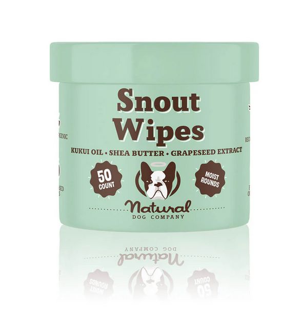 NATURAL DOG COMPANY- SNOUT WIPES 50 COUNT