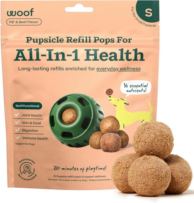 WOOF 6OZ WELLNESS POPS ALL IN ONE SMALL